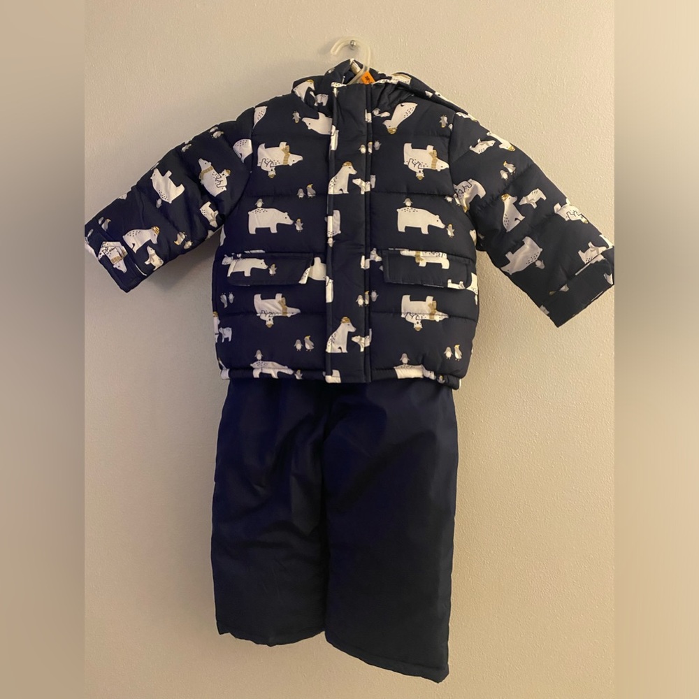 Carters 24 month two piece used snowsuit